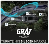 GRAT - Opel Corsa E Ön Muz Silecek Takımı - 400 650mm - 1272111 - 95516013 - 3