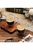 ARVALE 1 Adet Çift Cidarlı 240 ml Kahve Kupası | Isı Yalıtımlı Kahve Bardağı thumbnail 1