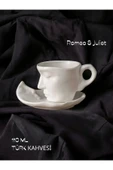 ARVALE Romeo & Juliet Kupa 2’Li Set - 260 ML ve 110 ML Bardak Kupa Seti Kahve Sunum thumbnail 4