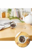ARVALE 18 Cm Paslanmaz Çelik Mini Çay Süzgeci - 1