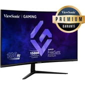 ViewSonic VX3218-PC-MHD 32" 1 ms Full HD Curved 180 Hz Oyuncu Monitörü thumbnail 1