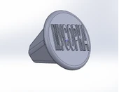 Byr3D Üzerinde (Çöp Kutusu) Yazan Dolap Kulpu 3D850109 Sadece Plastik Aparattır thumbnail 2