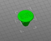 Byr3D Üzerinde (Çöp Kutusu) Yazan Dolap Kulpu 3D850109 Sadece Plastik Aparattır thumbnail 1