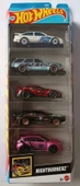 Hot Wheels 5'li Araba Seti Nıghtburnerz Ford, Nissan, Toyota Supra, Dimachinni, Subaru JBJ87 - 1