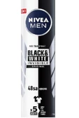Nivea Men Invisible Black&White Original Erkek Sprey Deodorant 2 x 200 ML - 2
