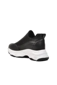 Aspor Siyah Taşlı Kadın Sneaker - 4
