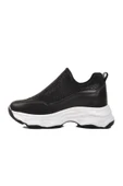 Aspor Siyah Taşlı Kadın Sneaker - 2
