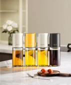 Pinmoo Circle Bej Otomatik Kapak Yağdanlık 500 ml. - 2
