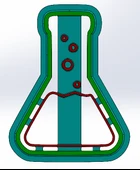 Byr3D Laboratuvar Beher Çerez Kesici T3823039 Sadece Plastik Aparattır thumbnail 3