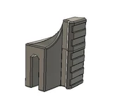 Byr3D Dillon Kutu Besleyici Picatinny Ray Montajlı Xl650 Xl750 650 750 1050 T4078988 Sadece Plastik Aparattır - 2