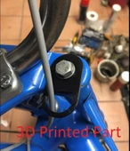 Byr3D Hercules / Sachs / Puch / Zündapp Vb. Için Kablo Tutucu / Bowden Kablo Kılavuzu Moped / Moped T3477845 Sadece Plastik Aparattır thumbnail 3