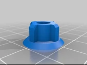 Byr3D Klozet Kapağı Montajı Için 6 Ila 14 Mm Kollu T1936754 Sadece Plastik Aparattır - 2