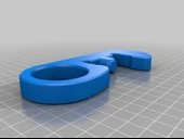 Byr3D 38,7 Mm Sap Için Afrika Remix'i Için Çiftlik Kriko Kolu Tutucuları T2630259 Sadece Plastik Aparattır thumbnail 2