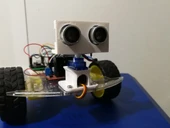 Byr3D Hc-Sr04 Için Servo Montajı T100486 Sadece Plastik Aparattır - 3