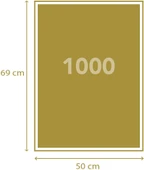 Clementoni Bibliodame 1000 Parça High Quality Collection Yetişkin Puzzle - 5