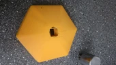 Byr3D Volvo Gemini Jant Orta Kapağı Aleti T2252575 Sadece Plastik Aparattır - 2