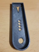 Byr3D Xiaomi M365 Kontrol Paneli Ekranı Kapağı T4097637 Sadece Plastik Aparattır - 3