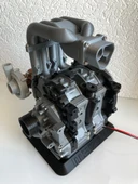 Byr3D Mazda Rx7 Wankel Rotary Motor 13B-Rew İçin Ekran Standı By Ericthepoolboy T4061827 Sadece Plastik Aparattır - 4
