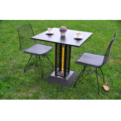 HOTTABLE RETRO PLUS ISI AYARLI ISITICILI MASA 1900W - 3