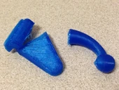 Byr3D Nissan Leaf Için Çanta Klipsi T361948 Sadece Plastik Aparattır - 3