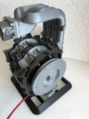 Byr3D Mazda Rx7 Wankel Rotary Motor 13B-Rew İçin Ekran Standı By Ericthepoolboy T4061827 Sadece Plastik Aparattır - 2