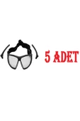 Çok Amaçlı Koruyucu GözlüK G-037A-C Serisi Starline X 5 Adet - 1