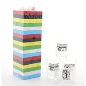 Jenga Shot Bardak Oyunu Alk1493 - 1