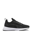Puma Flyer Runner Jr 192928 01 Unisex Yürüyüş ve Koşu Ayakkabısı Siyah Beyaz 35,5-39 - 4