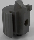 Byr3D Opel/Vauxhall Astra H Direksiyon Kontrol Düğmesi Başparmak Tekerleği Hacim Ve Bc T3734481 Sadece Plastik Aparattır - 2
