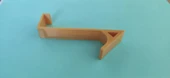 Byr3D Ağır Hizmet Tipi Elbise Ve Banyo Havlusu Askısı 25 Mm Genişliğinde T4871647 Sadece Plastik Aparattır - 4