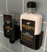 Byr3D Woody's Şampuan / Saç Kremi Duş Askısı (Tek Adettir) T4551342 Sadece Plastik Aparattır - 3