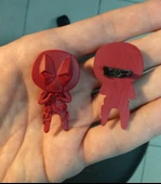 Byr3D Deadpool "Aşkı Hisset" Mıknatısı T4305679 Sadece Plastik Aparattır thumbnail 1