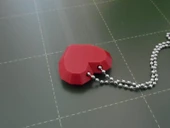 Byr3D Sevgililer Günü, Kalp Kolye T4542132 Sadece Plastik Aparattır - 2