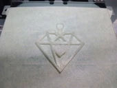 Byr3D Kalpli Kare Kolye T1786763 Sadece Plastik Aparattır - 1