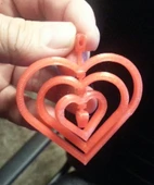 Byr3D Sevgililer Günü, Kalp Şeklinde Kolye T279478 Sadece Plastik Aparattır - 1