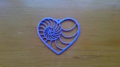 Byr3D Fibonacci Kalp Kabuğu T3376373 Sadece Plastik Aparattır - 1