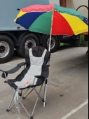 Byr3D Kamp Sandalyesi Için Şemsiye Tutucu T5412505 Sadece Plastik Aparattır - 1