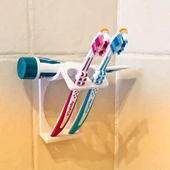 Byr3D Diş Fırçası Tutucu Lite T4553578 Sadece Plastik Aparattır - 2