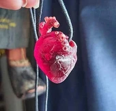 Byr3D Sevgililer Günü Kalp Kolye T5240210 Sadece Plastik Aparattır - 1