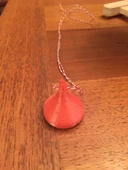 Byr3D Hershey'nin Öpücük Kolyesi, Sevgililer Günü T1322789 Sadece Plastik Aparattır - 2