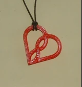 Byr3D Sevgililer Günü, Aşk Sonsuzluk Kolye T2792732 Sadece Plastik Aparattır - 1