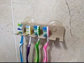 Byr3D 5 Yuvalı Diş Fırçası Tutucu T4887594 Sadece Plastik Aparattır - 1