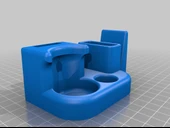 Byr3D Tıraş Makinesi Tutucu - Saç Kesme Makinesi Için Tutucu -  Hc 5052 T2772011 Sadece Plastik Aparattır - 2