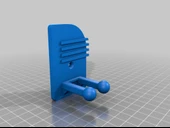 Byr3D Jiletli Tıraş Makinesi Tutucu (Art Deco) T3898591 Sadece Plastik Aparattır - 1