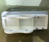 Byr3D Diş Fırçası Ve Diş Macunu Tutucusu T2846835 Sadece Plastik Aparattır - 1