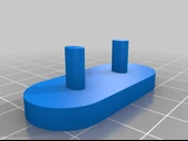 Byr3D Basit Oral B Fırça Tutucusu T2120291 Sadece Plastik Aparattır - 3