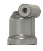 Byr3D Roca Klozet Tutucusu (Klozet Kapağı Desteği) T4542030 Sadece Plastik Aparattır - 3