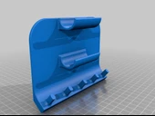 Byr3D 5 Fırça Ve 2 Aparat Için Oral B Tutucu T5191974 Sadece Plastik Aparattır - 5