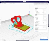 Byr3D Duş Başlığı Tutucusu T4793111 Sadece Plastik Aparattır - 3