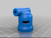 Byr3D Roca Klozet Tutucusu (Klozet Kapağı Desteği) T4542030 Sadece Plastik Aparattır - 1